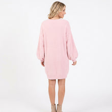Aurore | Robe Pull Oversize Manches Chauve-Souris
