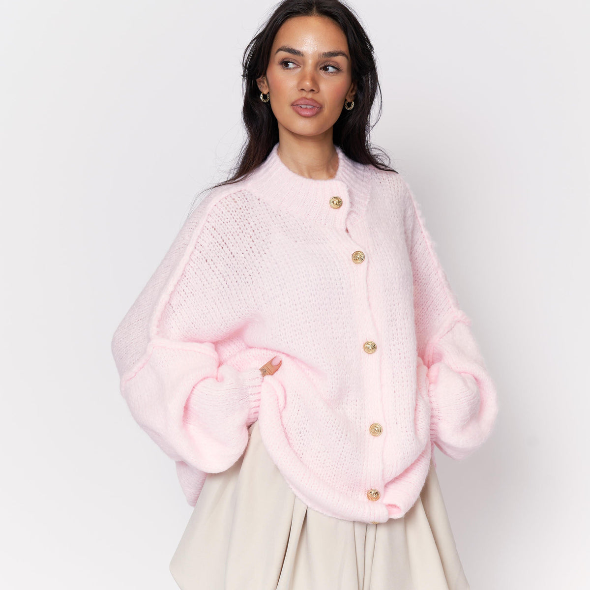Gilet oversize « CozyGlam »