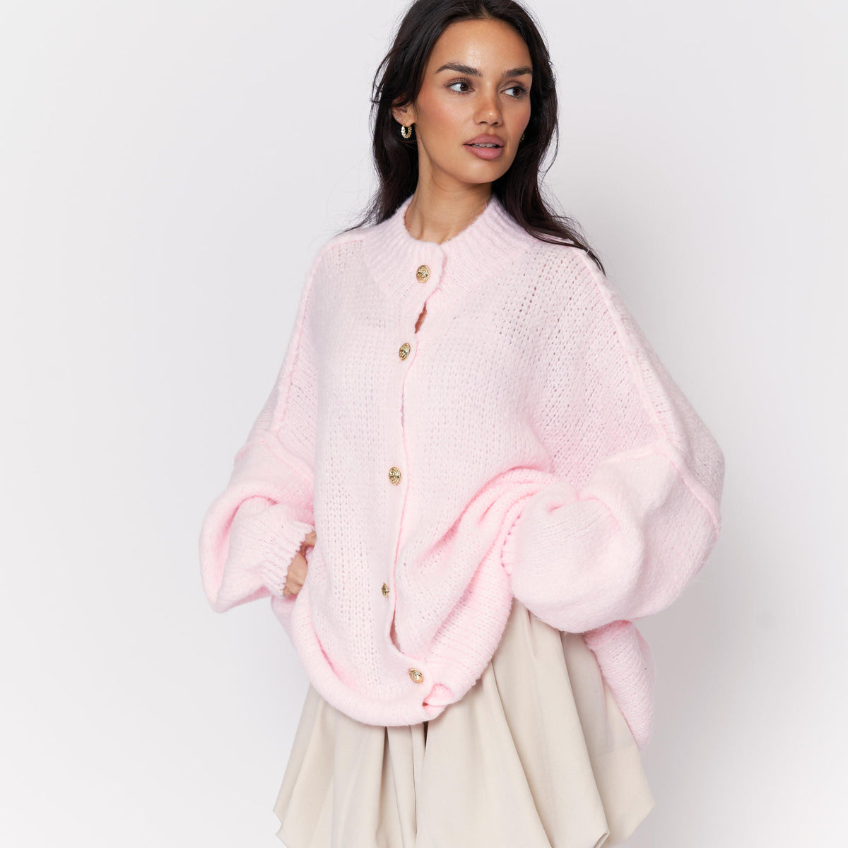 Gilet oversize « CozyGlam »
