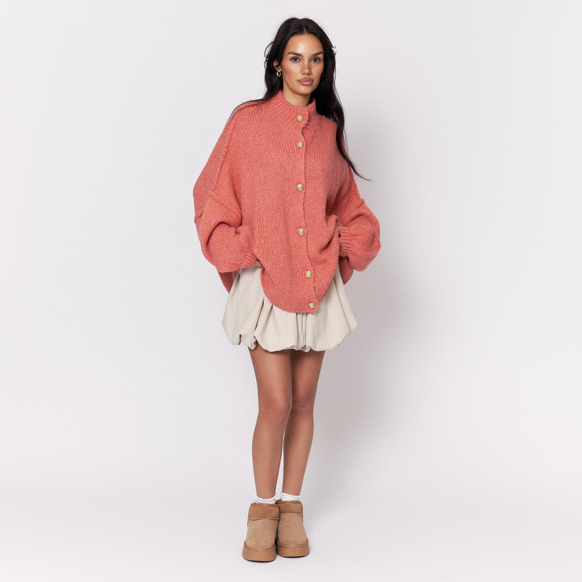 Gilet oversize « CozyGlam »