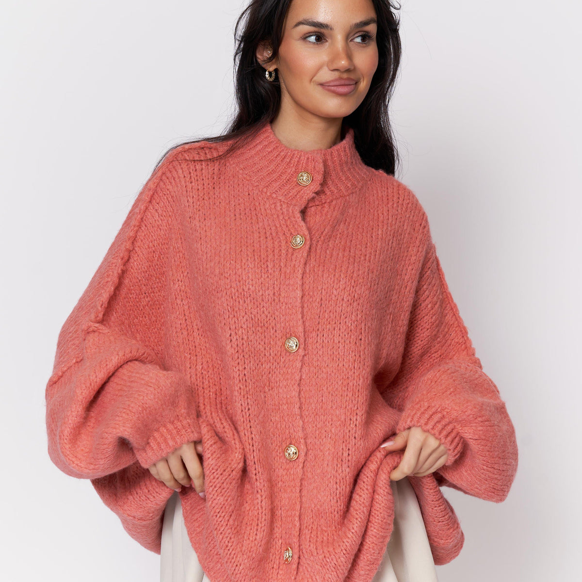 Gilet oversize « CozyGlam »
