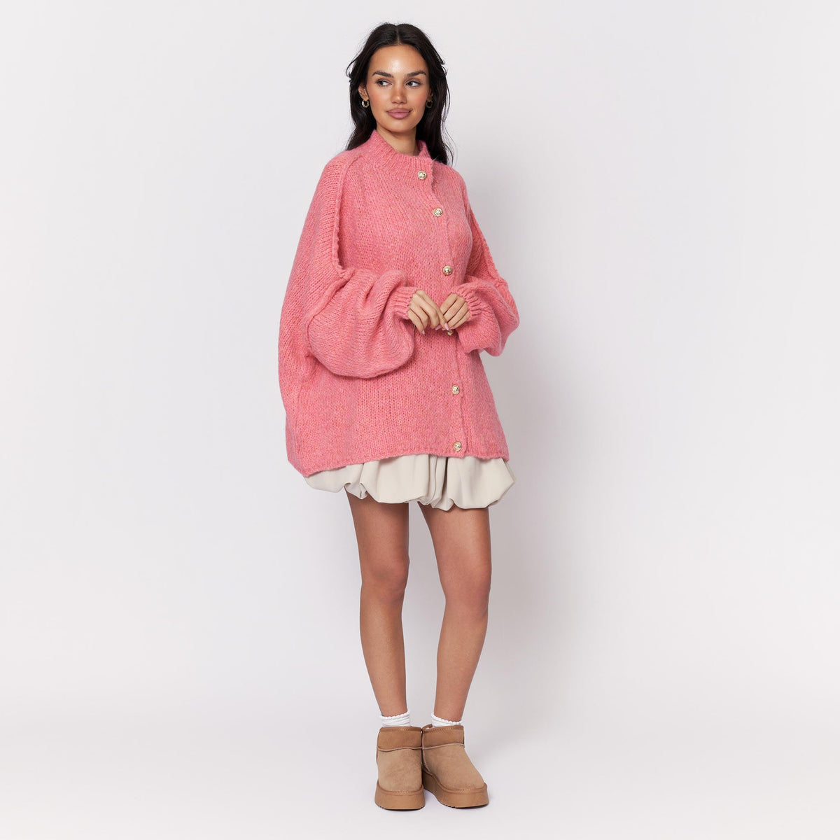 Gilet oversize « CozyGlam »