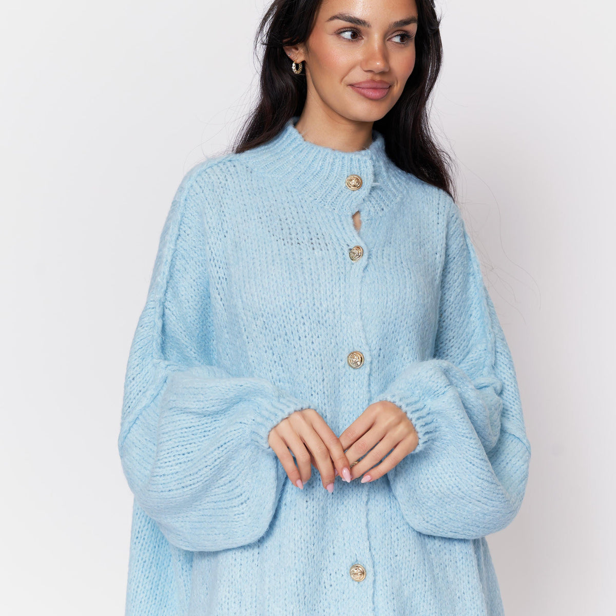 Gilet oversize « CozyGlam »