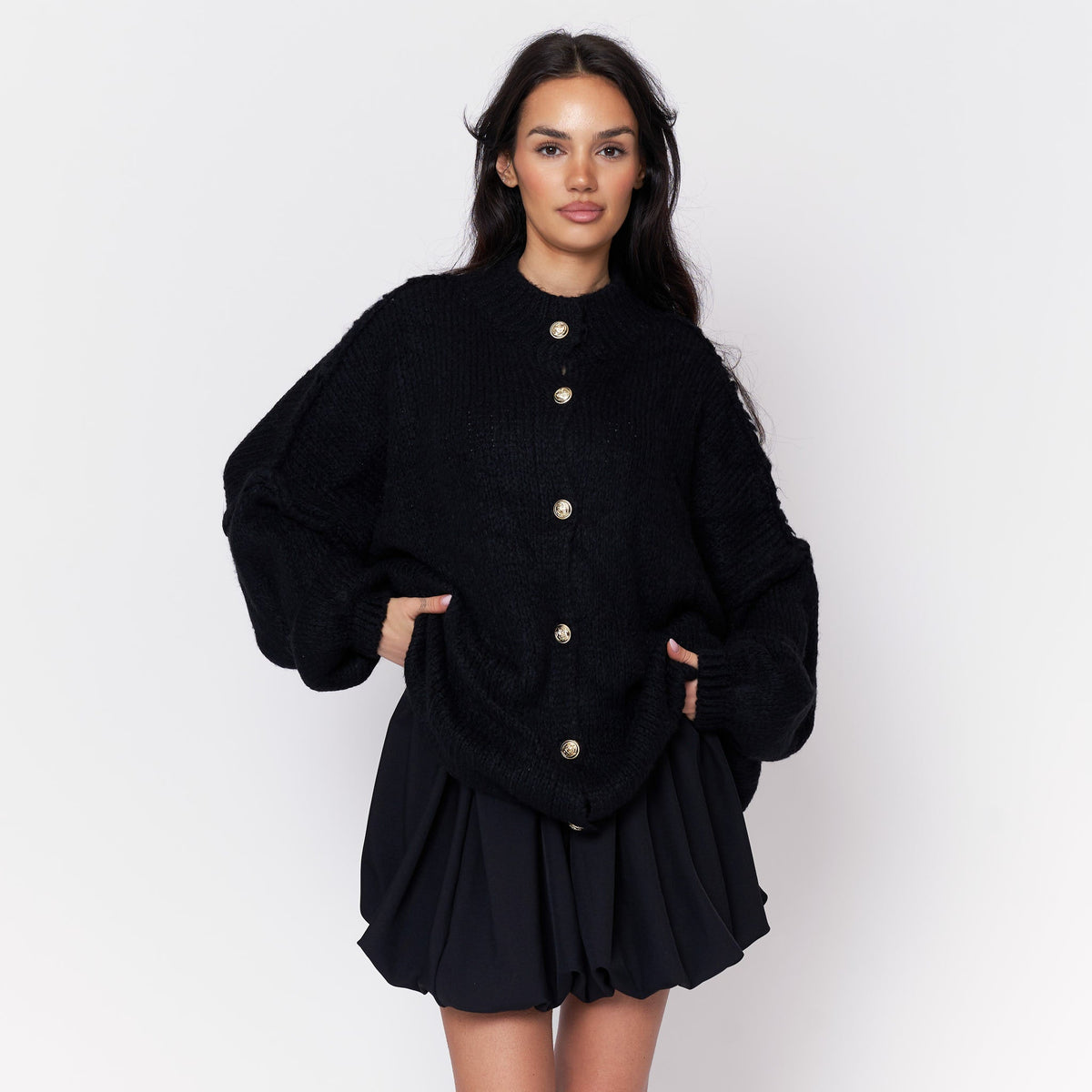 Gilet oversize « CozyGlam »