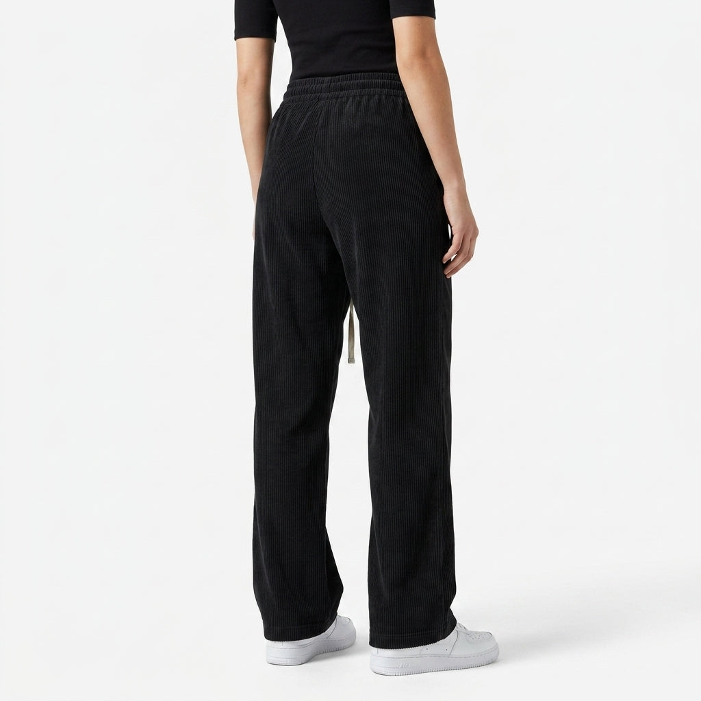 Éloïse | Pantalon Large en Velours Côtelé