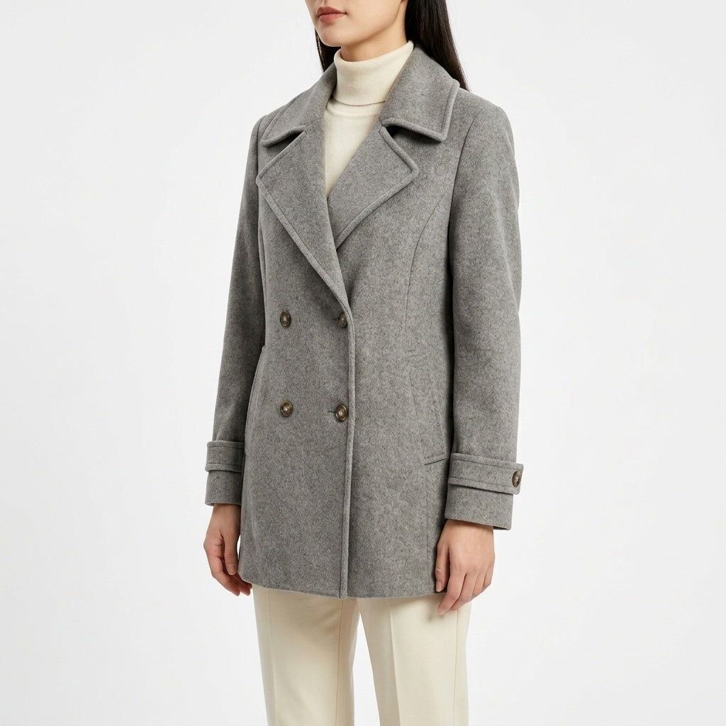 Daisy | Manteau Croisé Élégant