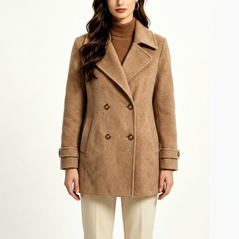 Daisy | Manteau Croisé Élégant