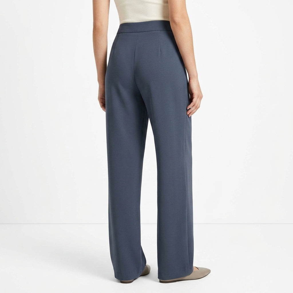 Camille | Pantalon Large Taille Haute
