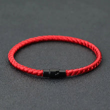 Sacha | Bracelet Cordon Porte-Bonheur - Rouge