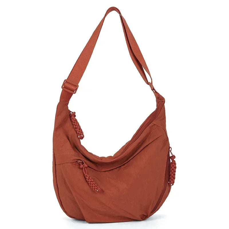Manon | Sac Besace Souple pour Femme - Terracotta