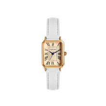 Éléonore | Montre Femme Cadran Carré en Cuir