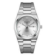 Louis | Montre Homme Acier Date & Jour - Argenté