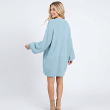 Aurore | Robe Pull Oversize Manches Chauve-Souris