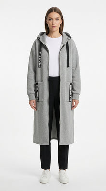 Maëlle | Manteau Sweat Oversize à Capuche