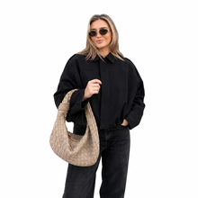 Élise | Veste Oversize Bombée - Noir
