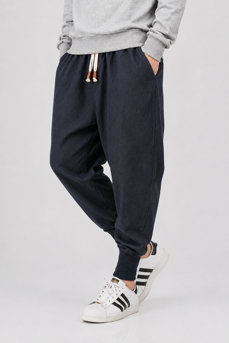 Noé | Pantalon Sarouel Homme Coton Lin