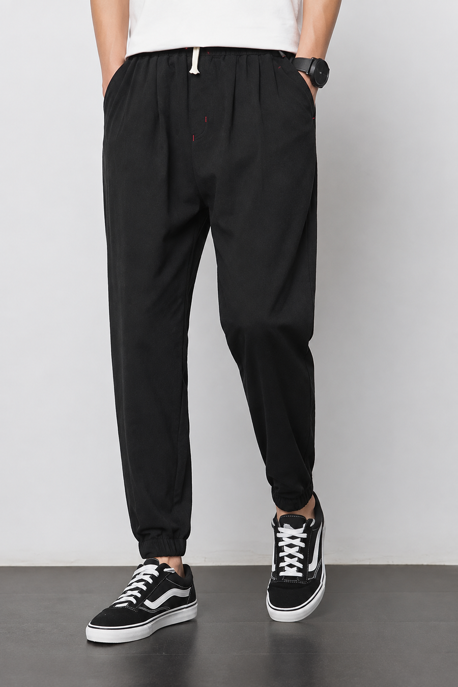 Léon | Pantalon Lantern Homme Coton Lin Été