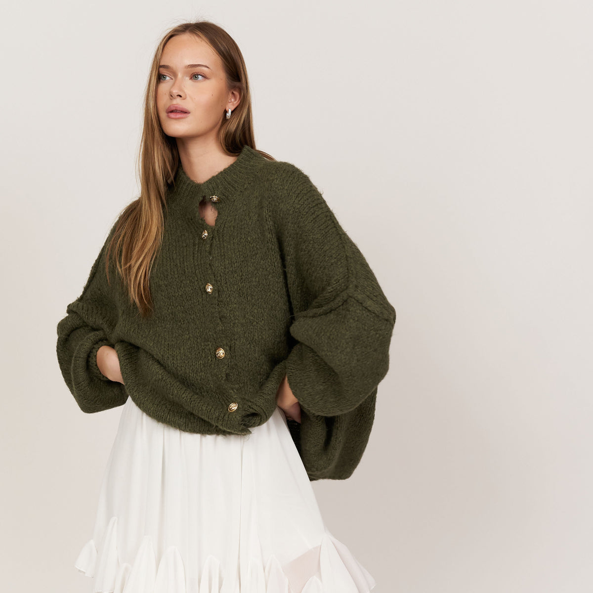Gilet oversize « CozyGlam »