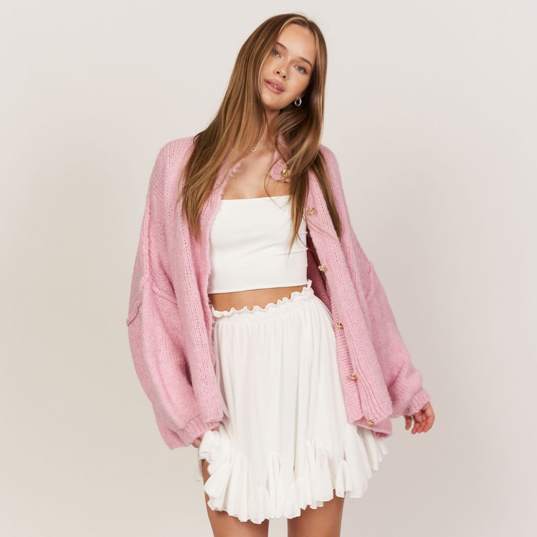 Gilet oversize « CozyGlam »
