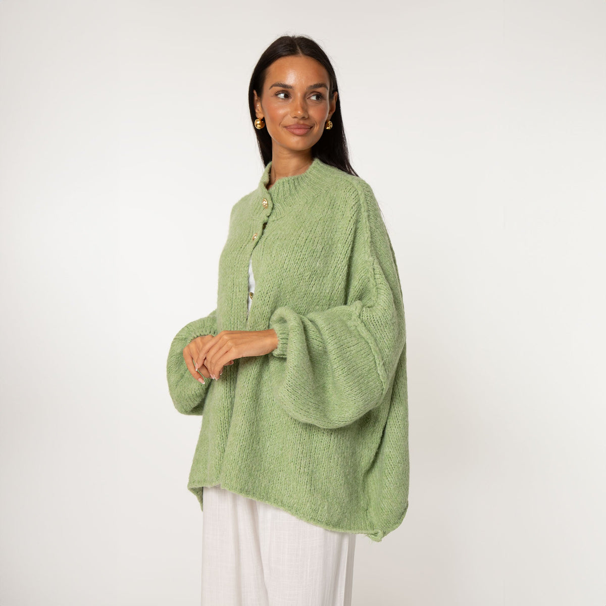 Gilet oversize « CozyGlam »
