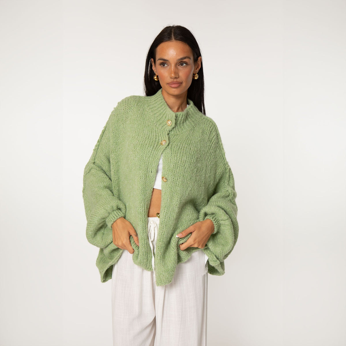 Gilet oversize « CozyGlam »