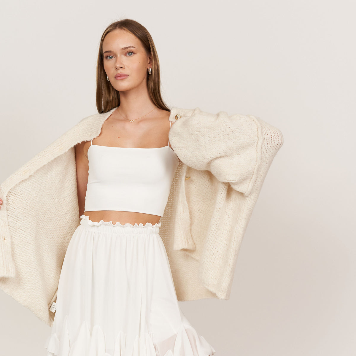 Gilet oversize « CozyGlam »