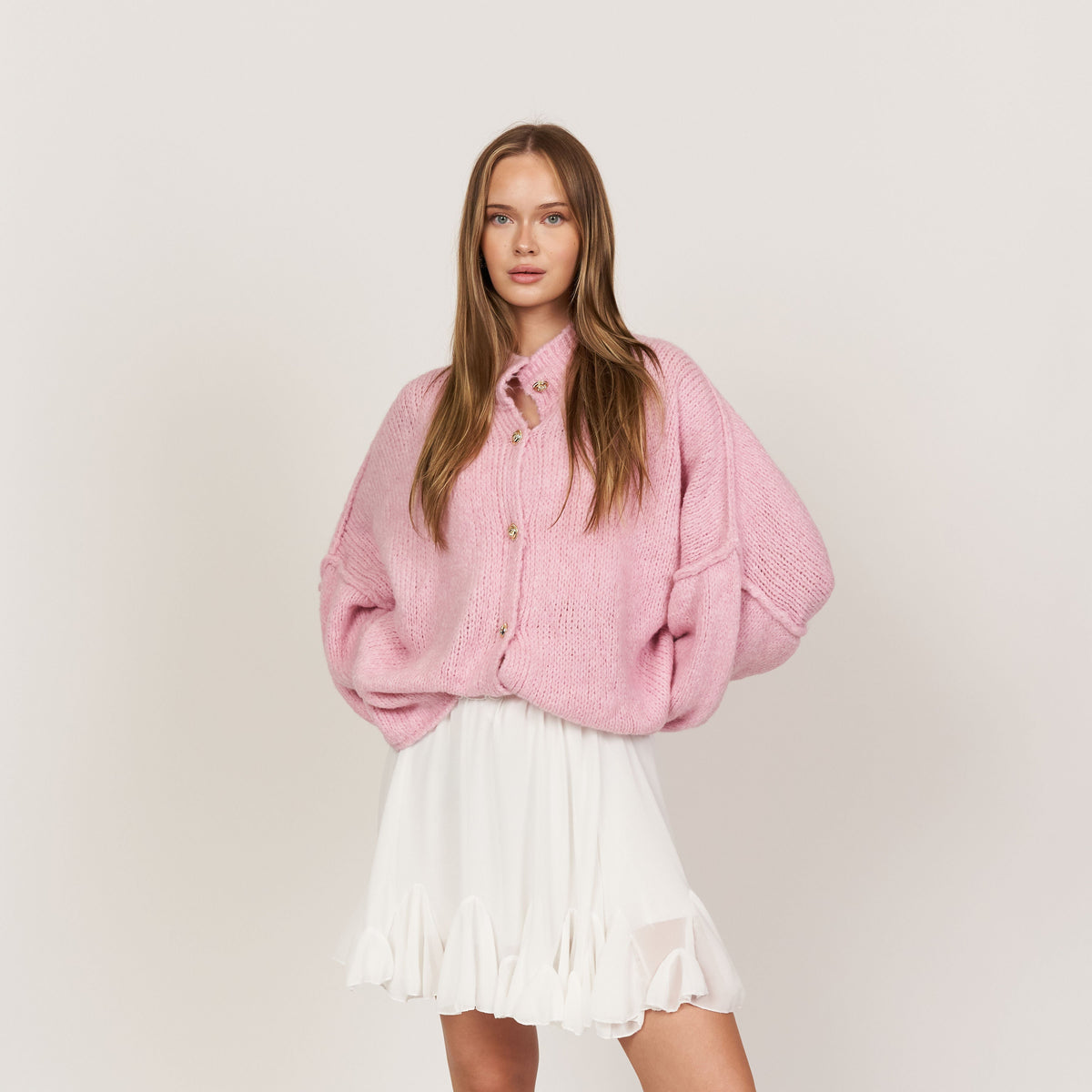 Gilet oversize « CozyGlam »