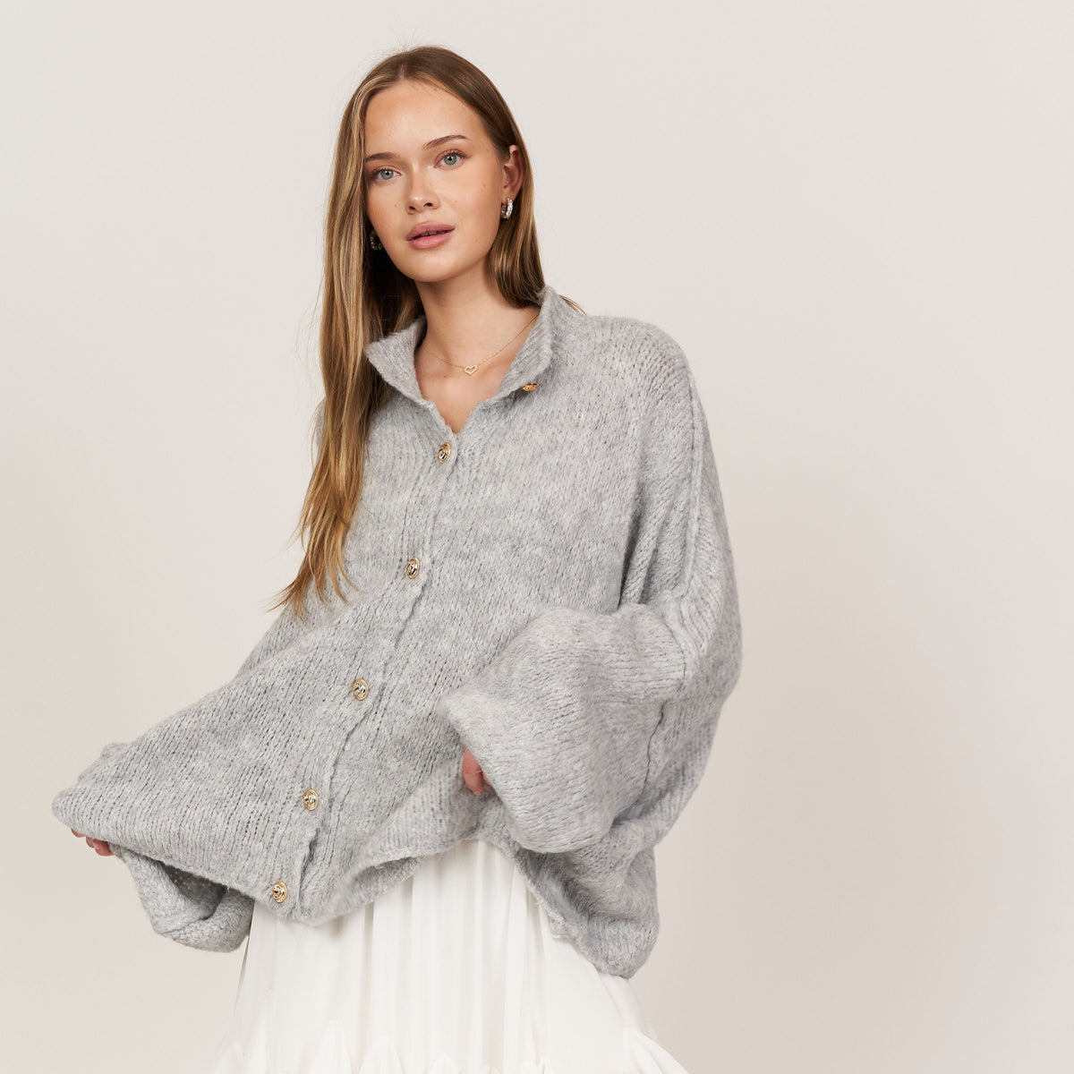 Gilet oversize « CozyGlam »